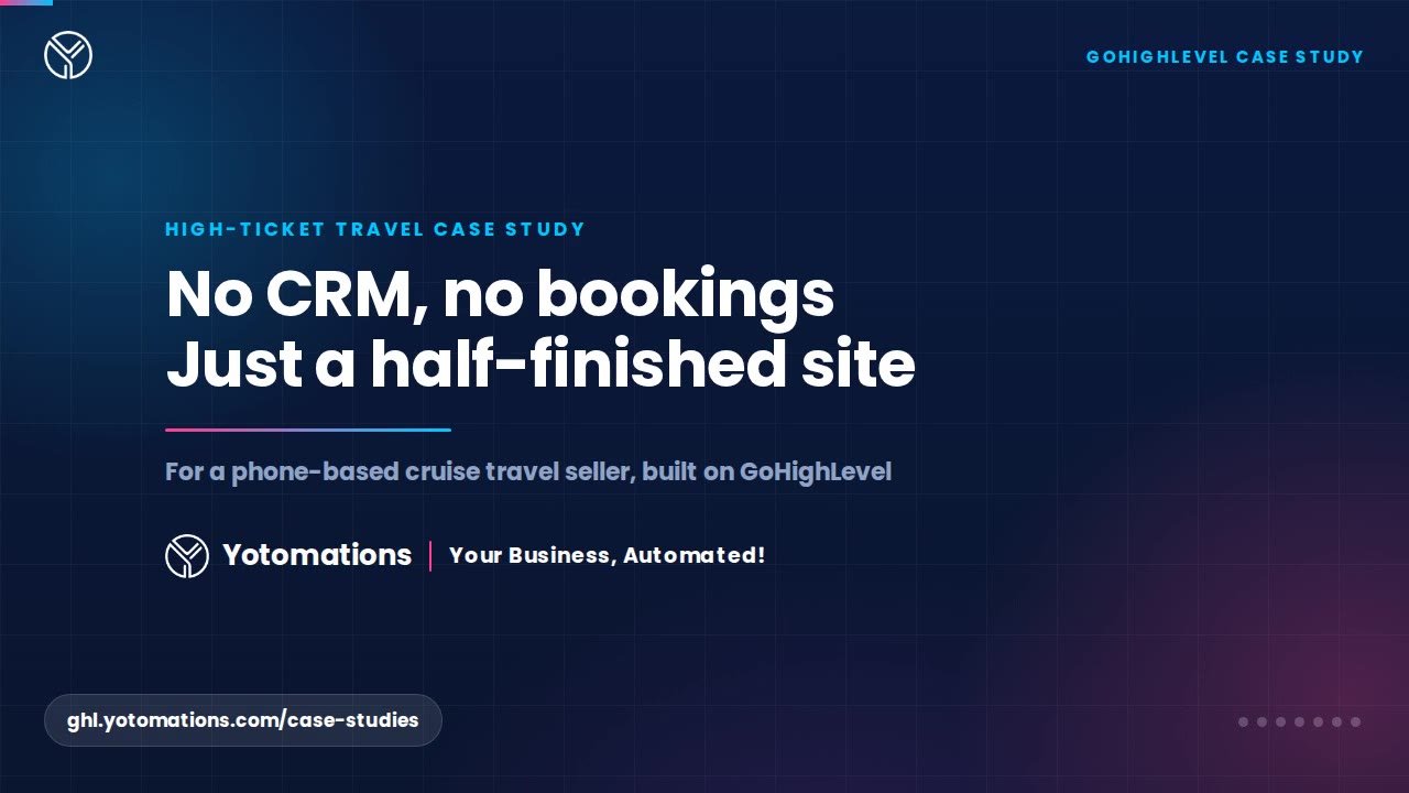 How a cruise seller turned paid social traffic into booked calls