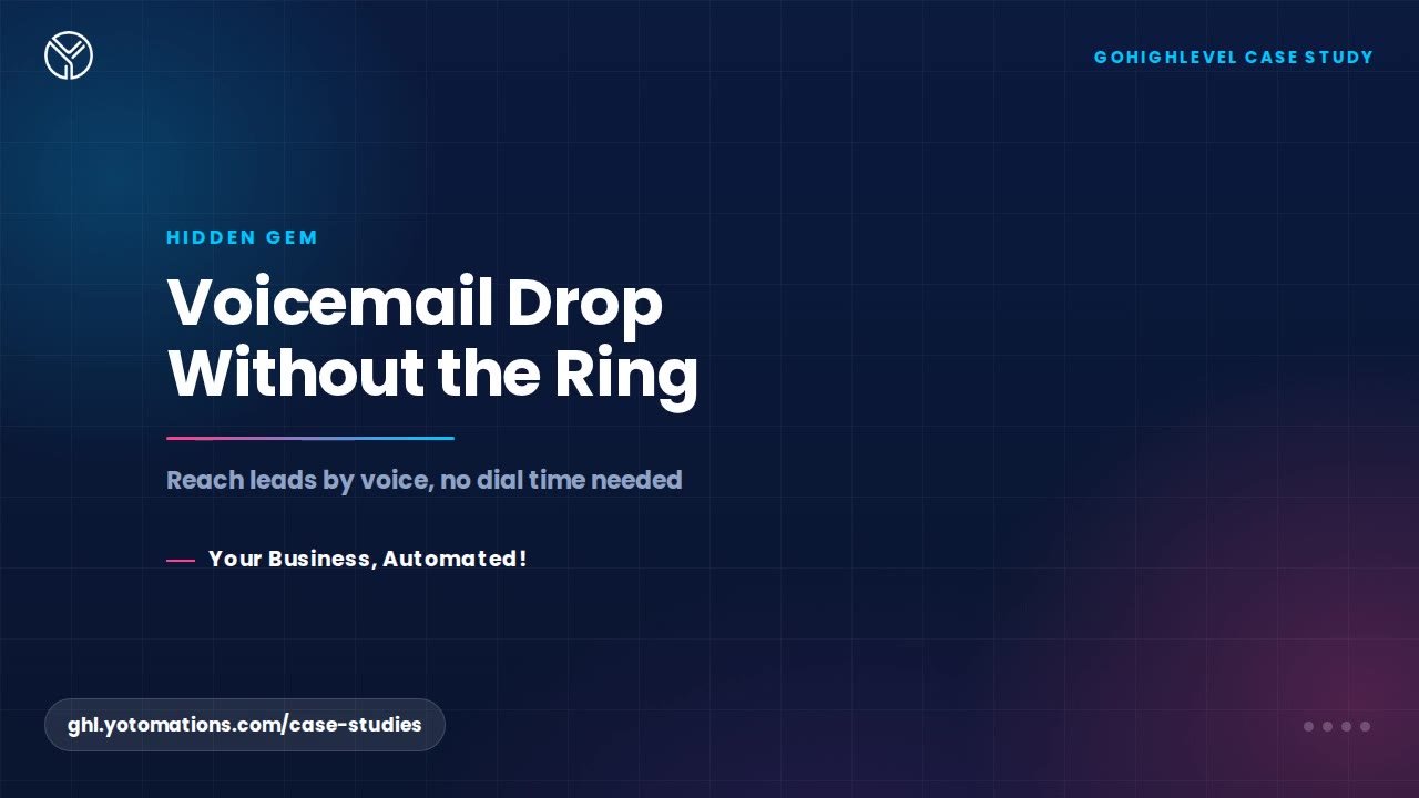 Voicemail Drop Action: Reach Leads Without a Live Call