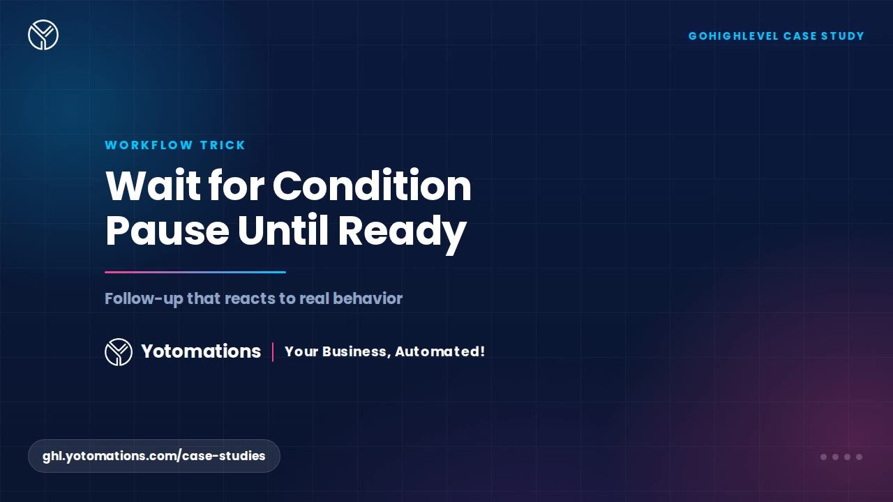 Pause a Workflow Until a Condition Is Met